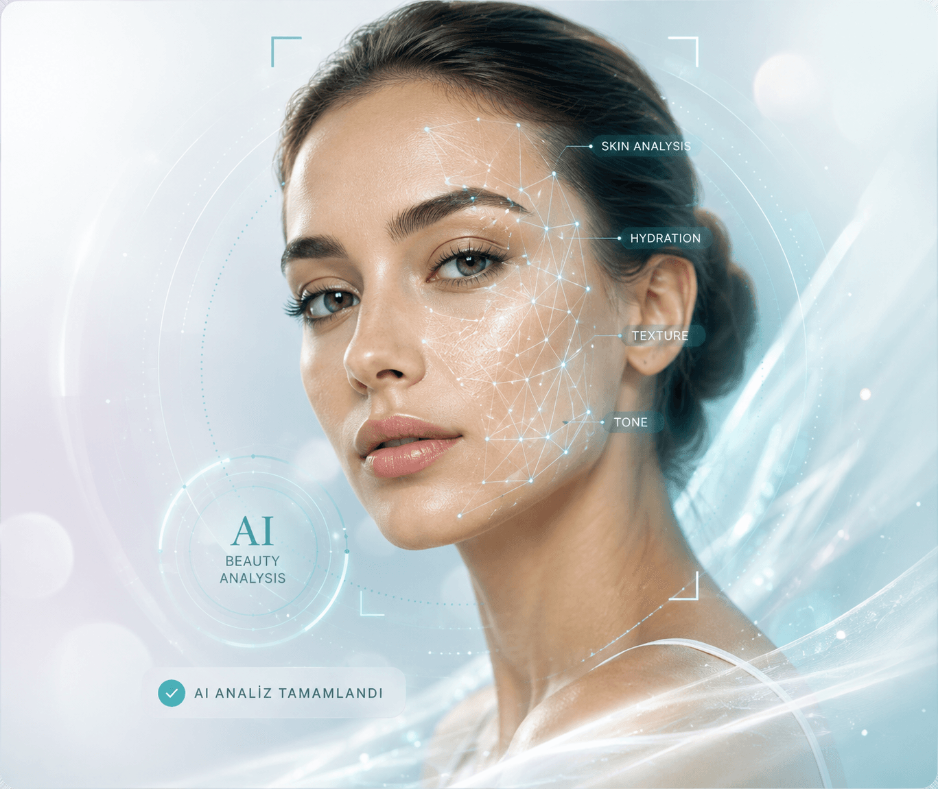 AI facial mapping skin analysis